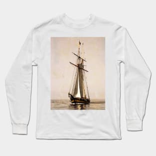 Baltimore Clipper II on the Chesapeake Bay Long Sleeve T-Shirt